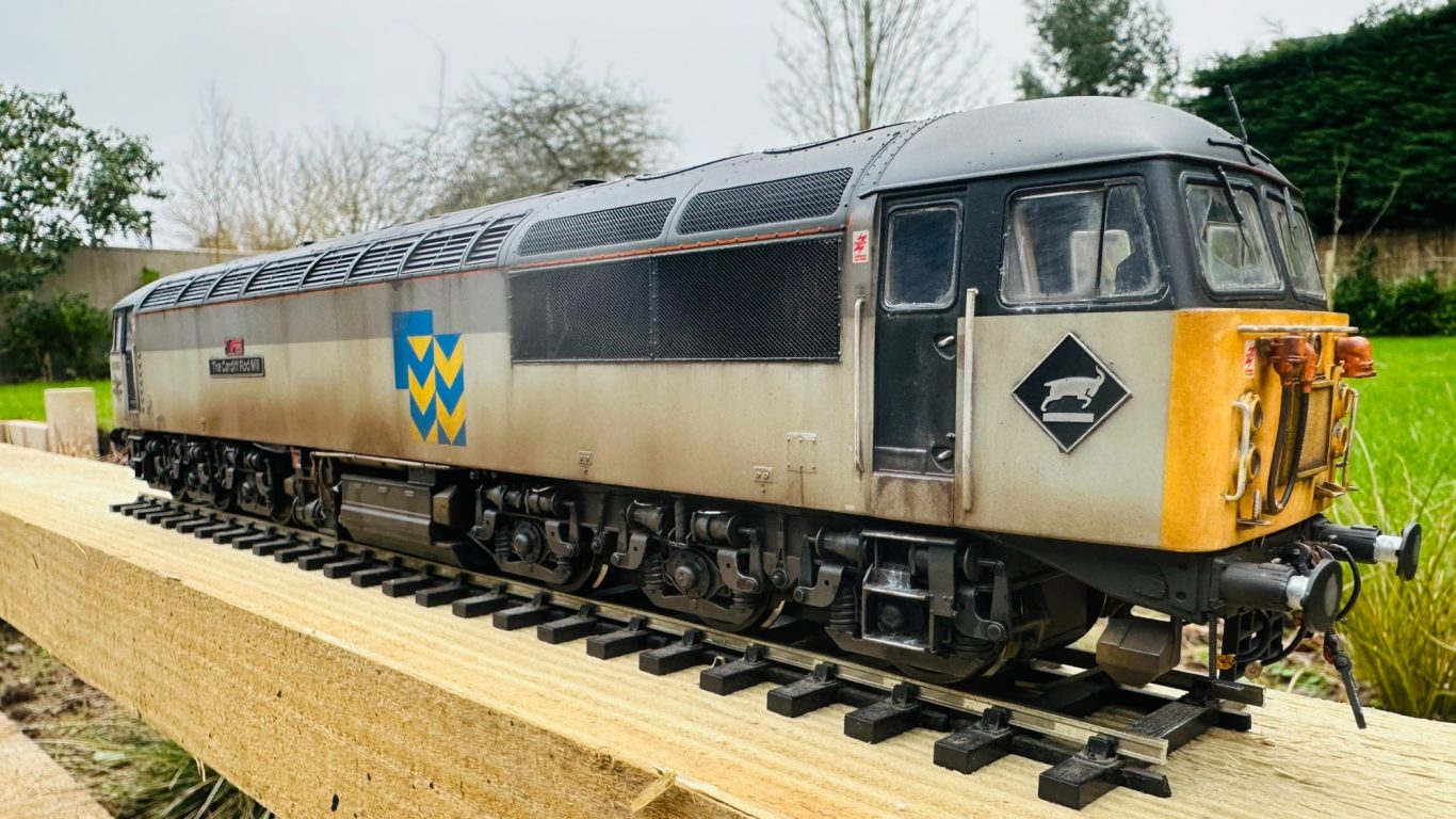 O Gauge Heljan class 56 - detailed and weathered as: 56060 The Cardiff Rod Mill. Detailed and weathered by @MrRailway.com