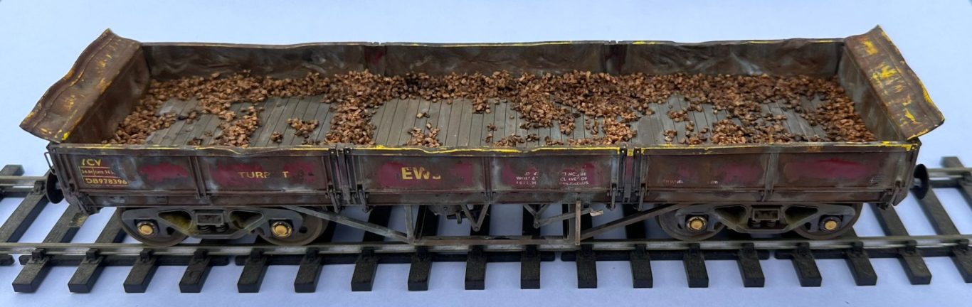 Dapol O Gauge Turbot. Detailed and weathered by @MrRailway.com