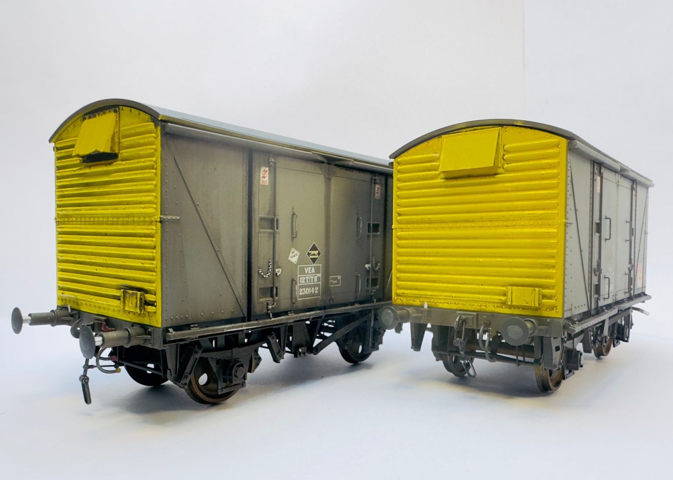 Dapol O Gauge VEA's. Detailed and weathered by @MrRailway.com